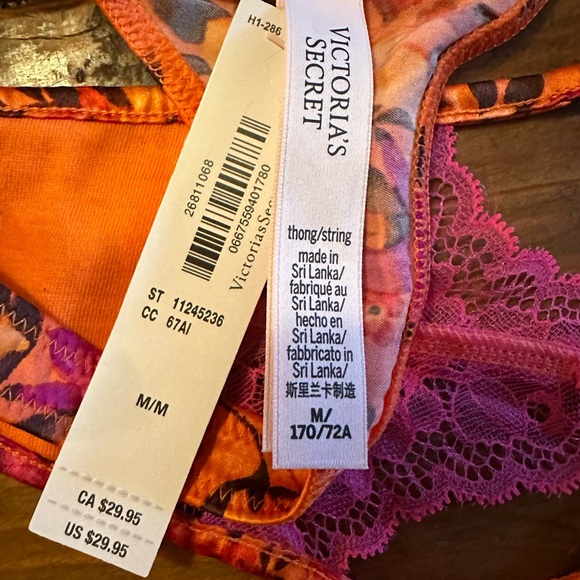 Victoria’s Secret Satin High Leg Thong - Picture 3 of 6